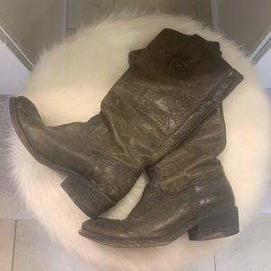 Gray Frye Boots Size 6